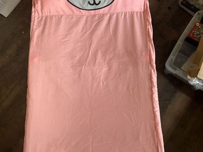 Regalo My Cot Portable Toddler Bed with Pink Cat Fitted Sheet