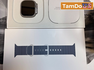 Apple Watch Ultra 3 (GPS + LTE) 49MM Natural Titanium Case AB Ocean Band