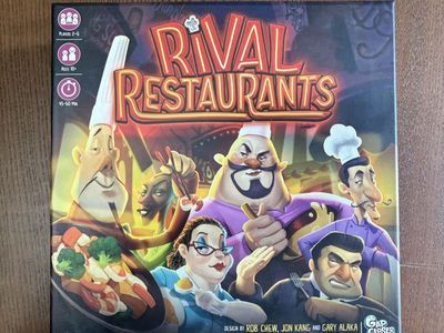 Rival Restaurants Board Game