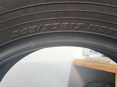 4 Yokohama Geolander C/X G057. $300 for 4 tires.
Tires only 1500 miles on them.