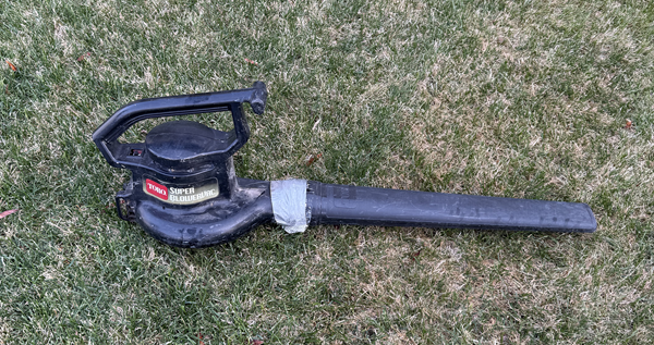 Toro Leaf Blower, electric, Used