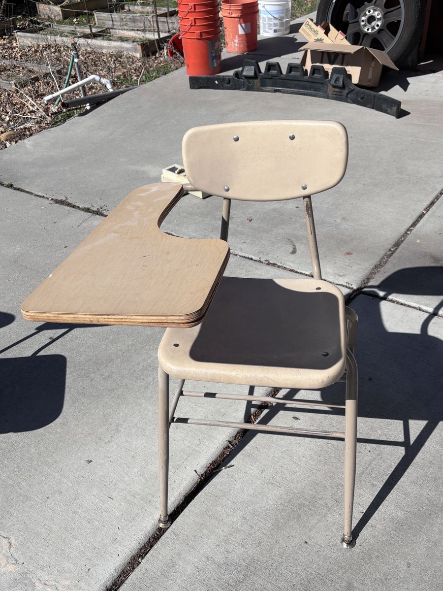 Vintage School Desk Chair