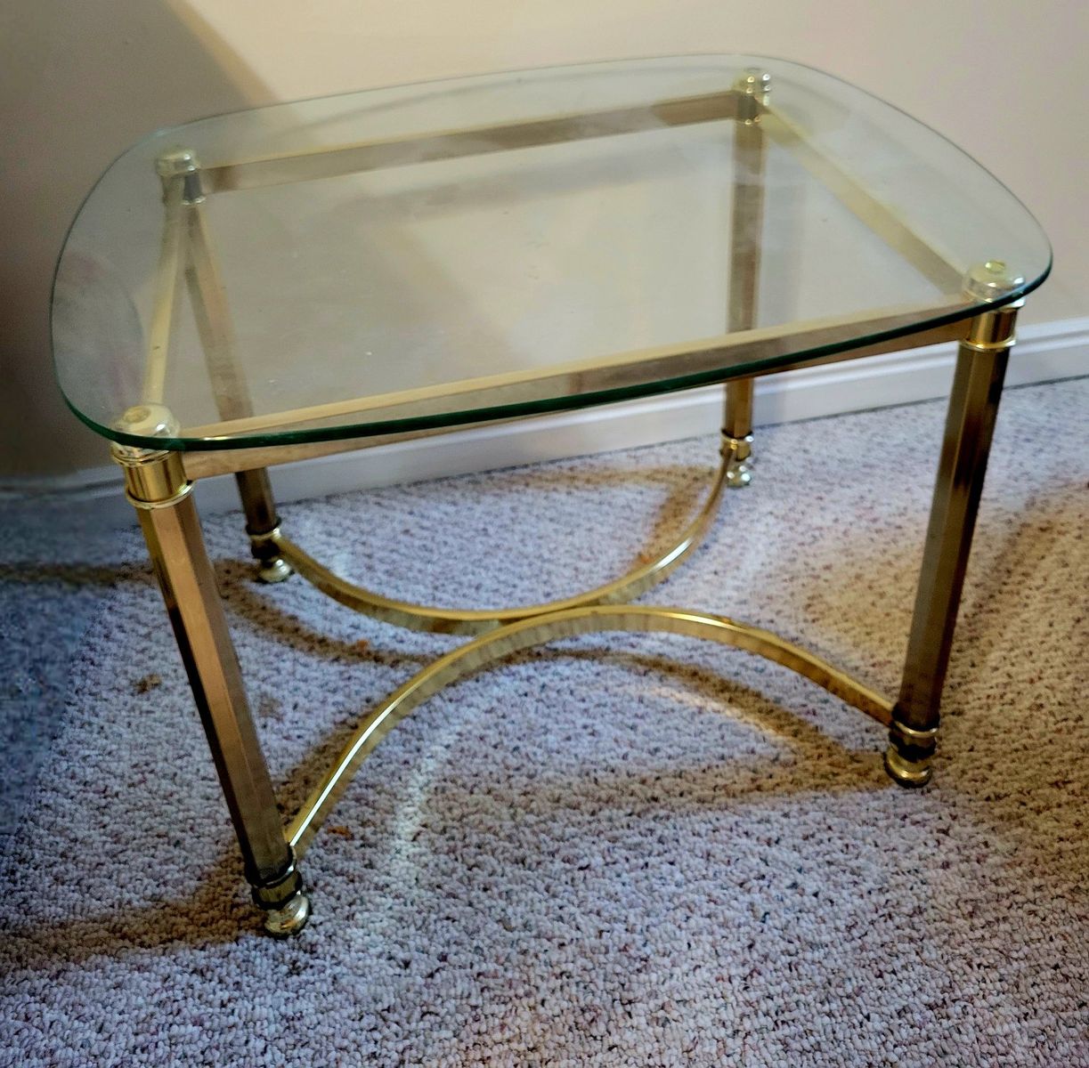 Glass Side Table