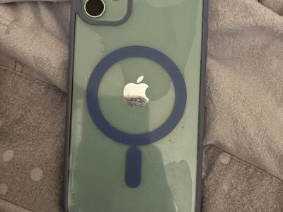 Apple iPhone 10 64GB - Unlocked with Minor Screen Damage - Blue/Green with Magsafe Case