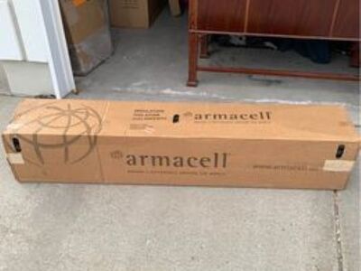 Case Armacell Tubolit Self-Seal Pipe Insulation – 300 Ft (50 Tubes)