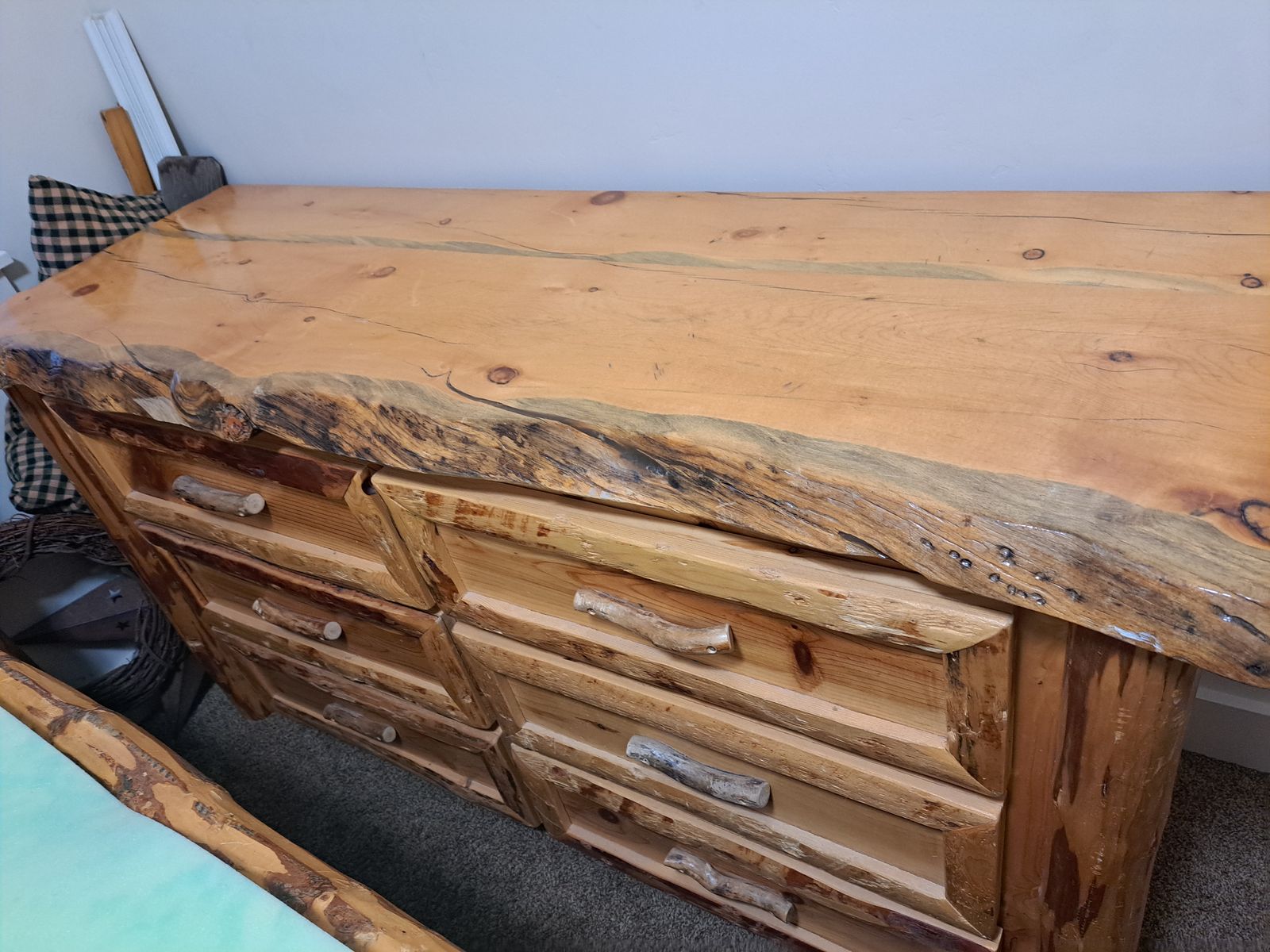 Custom Pine Wood Dresser