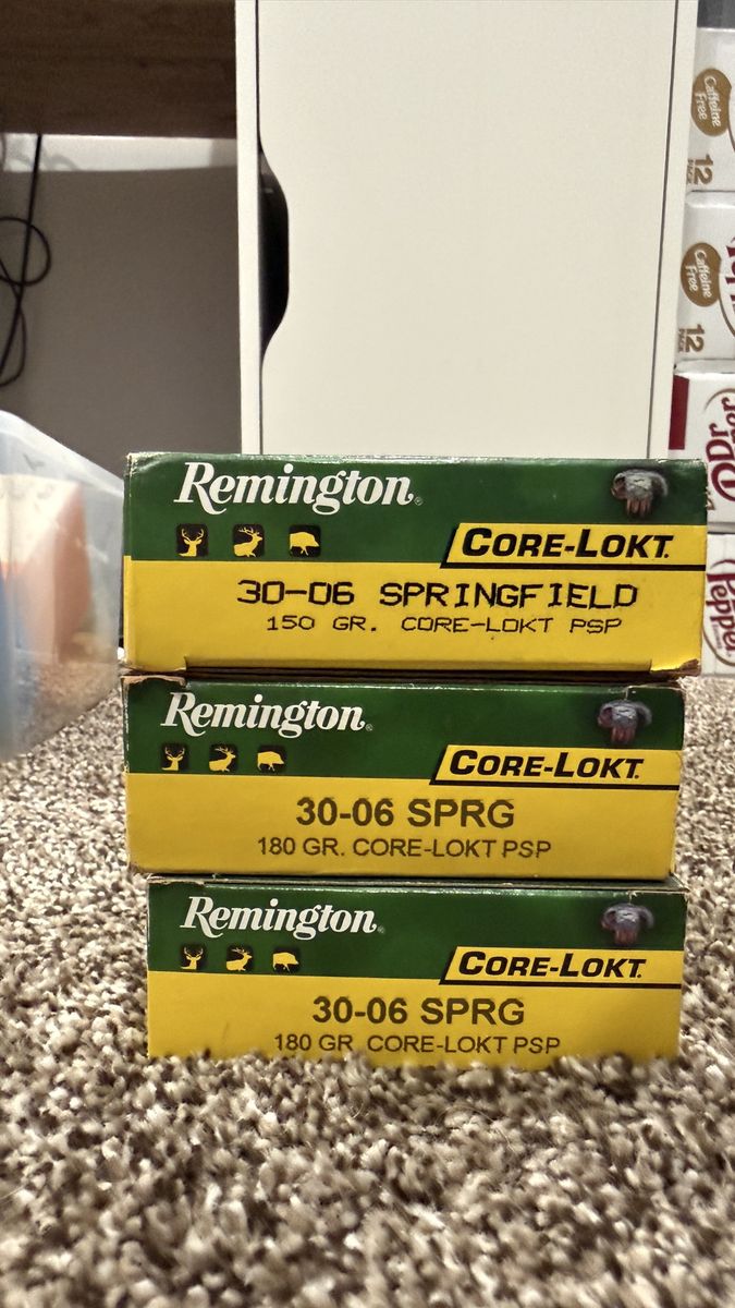 Remington Core-Lokt 30-06 Ammo