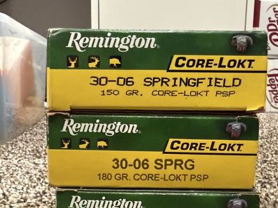 Remington Core-Lokt 30-06 Ammo