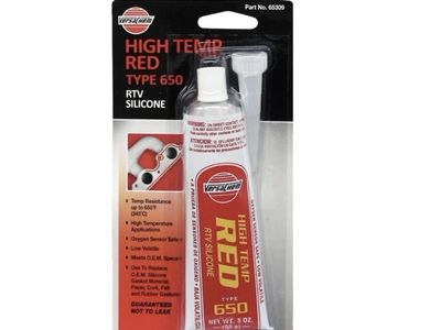 NEW 4x VersaChem High Temp Red RTV Silicone