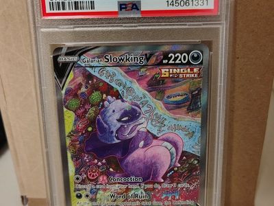 Pokémon PSA 9 Galarian Slowking Alt Pokemon Card