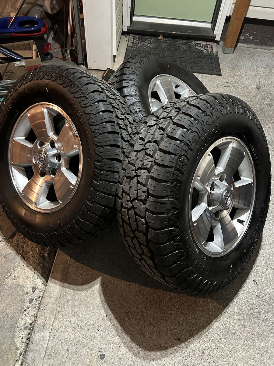 Toyota 4runner Wheels Rims And Tires 265/70/17