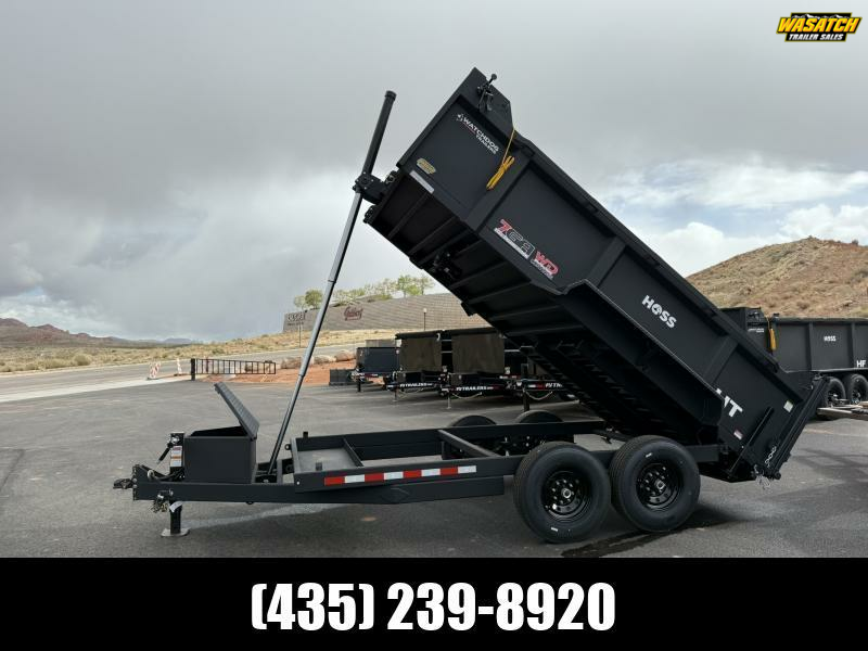 Watchdog 7X14 14K HOSS RUMBLE BED Dump Trailer