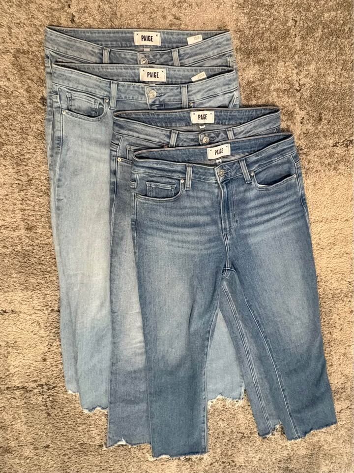 Paige size 28 denim jeans $20 each cash/venmo in Draper
