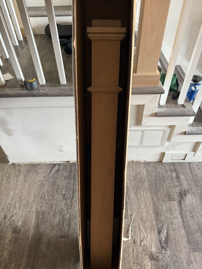 Alder Newel Post