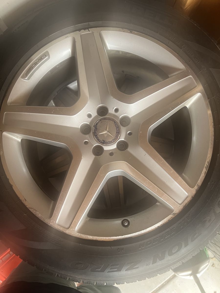 AMG Mercedes 20 Inch Wheels With Good Tires