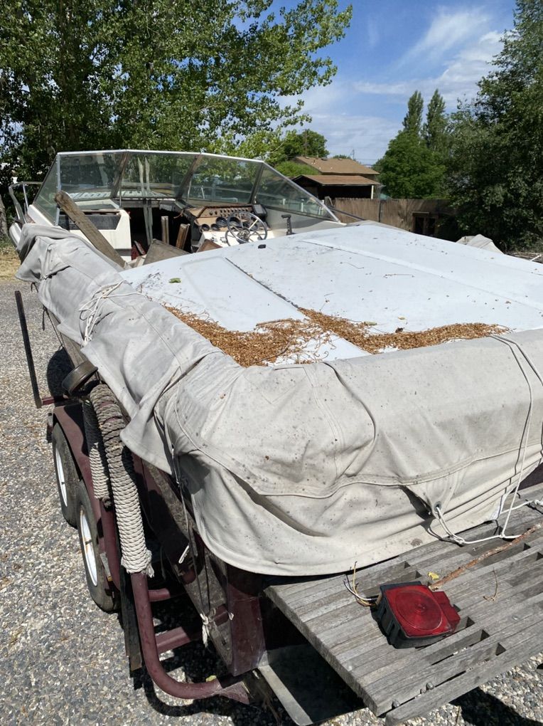 Trailer And Boat