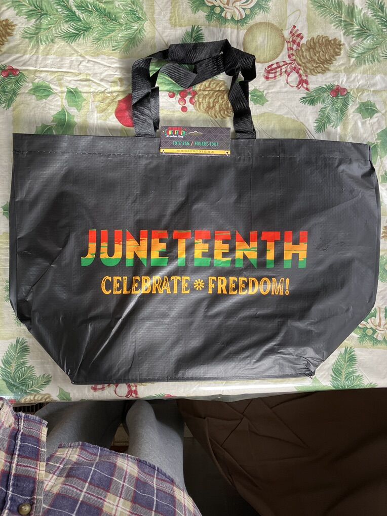 New Juneteenth Tote Bag