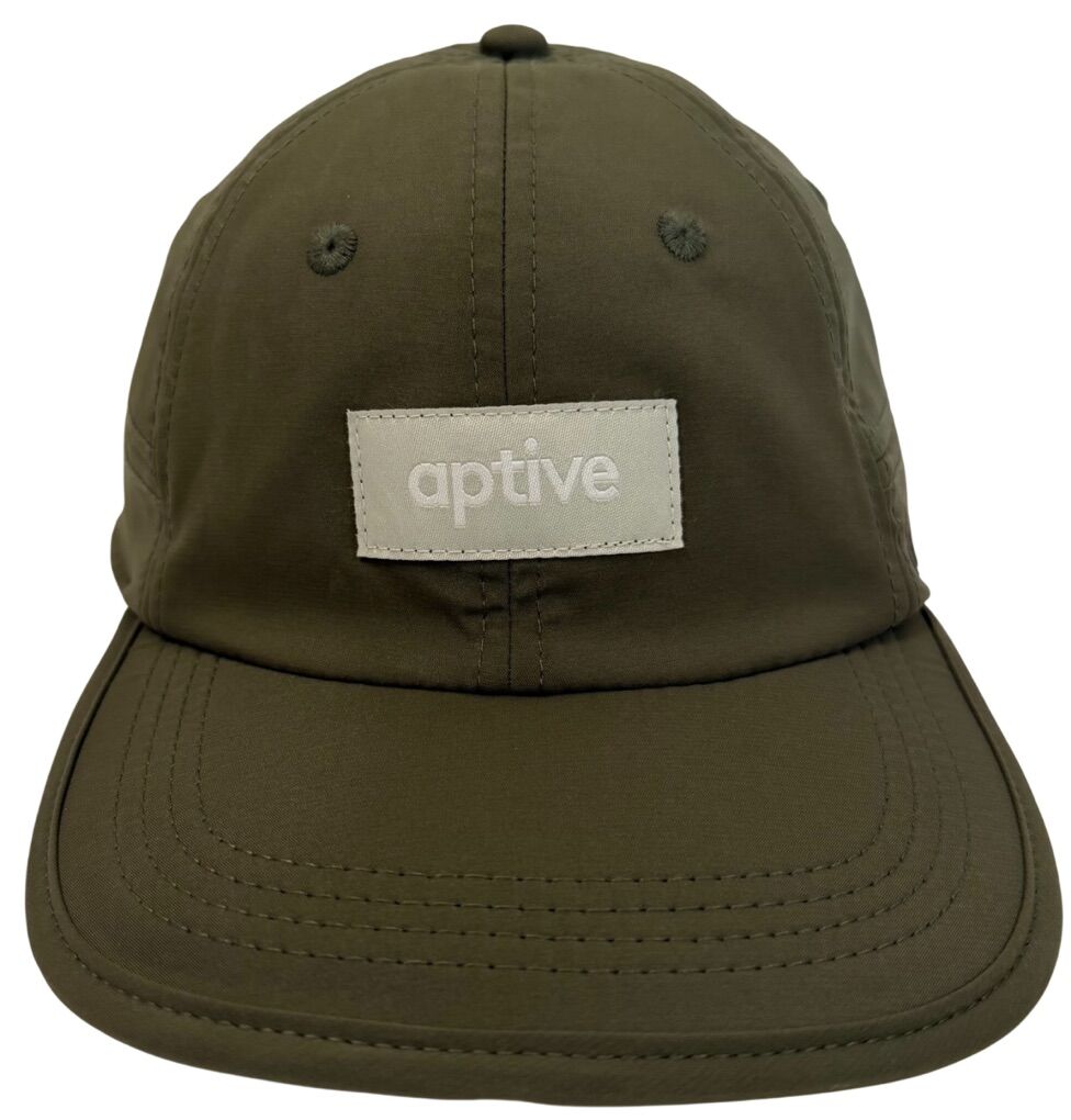 Aptive Six Panel Army Green Adjustable Hat