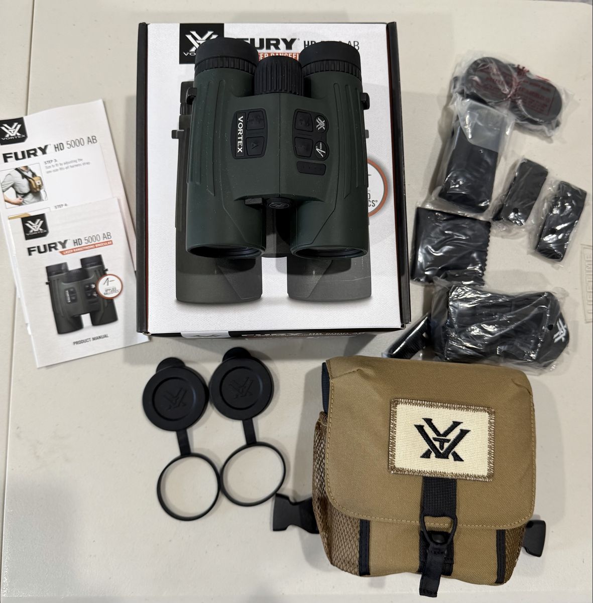 Vortex Fury HD 5000 AB Laser Range Binoculars