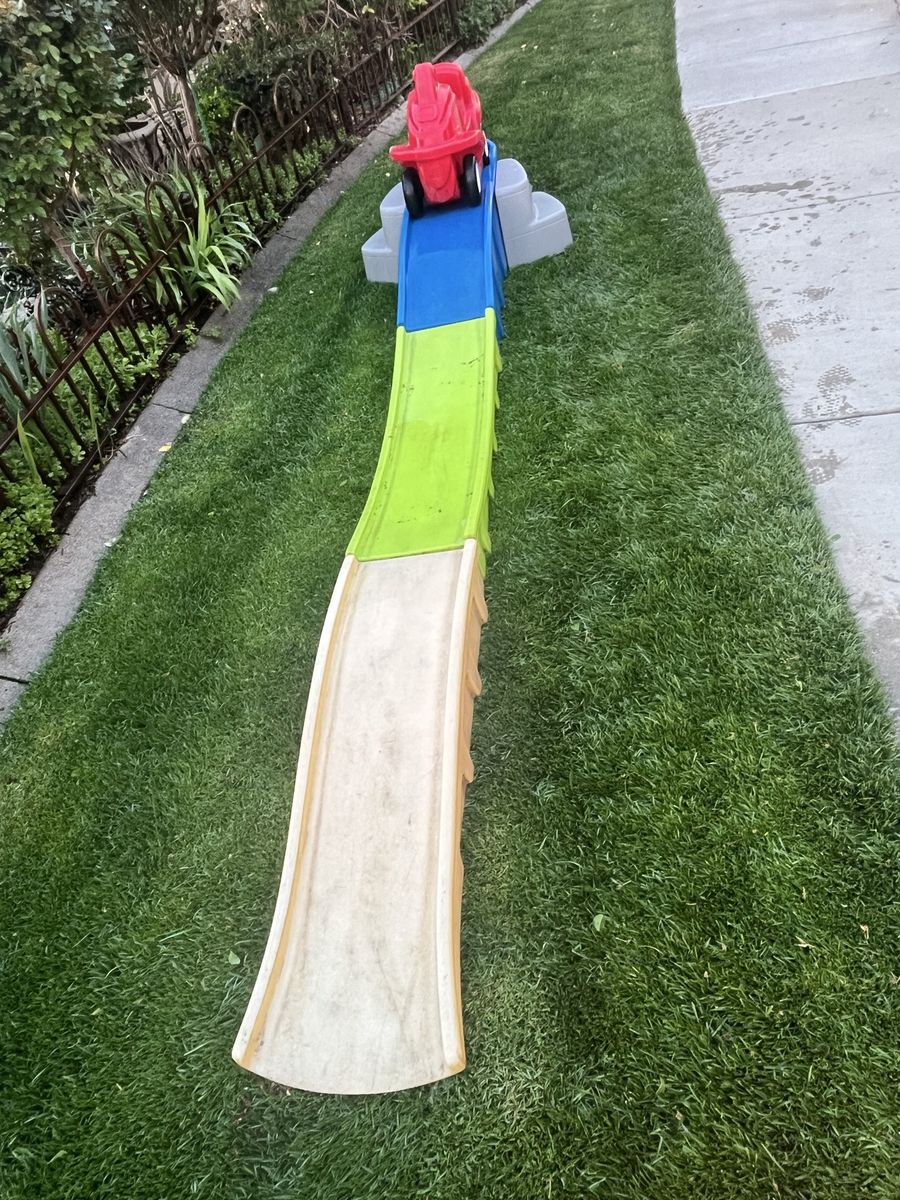 Straight shot kids sized rollercoaster