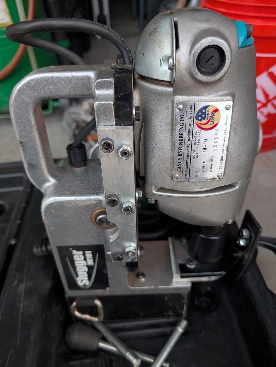 Slugger JM101 Magnetic Drill Press – Portable Mag Drill – Made in USA $800