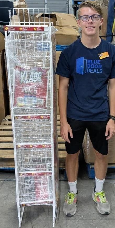 Klass Display Rack, 5x1x1ft