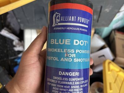 Alliant Powder Blue Dot Smokeless Gunpowder for Pistol & Shotgun