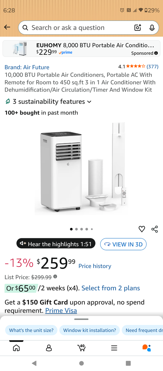 Portable Air conditioner