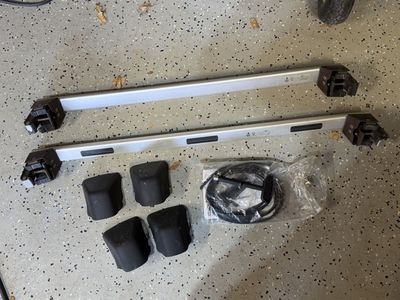 VW Tiguan Roof Rack Cross Bars OEM