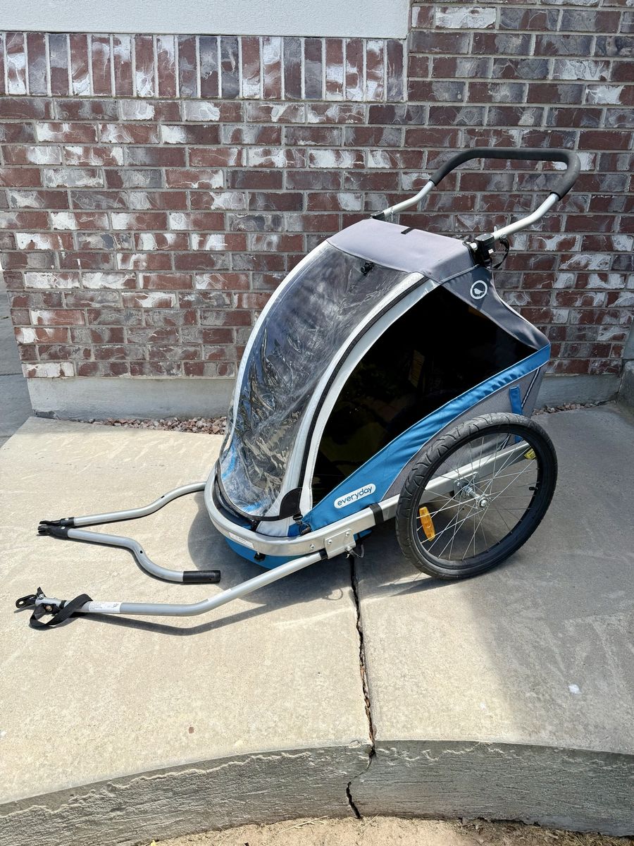 1 or 2 Child Everyday Traveler Deluxe Bike Trailer