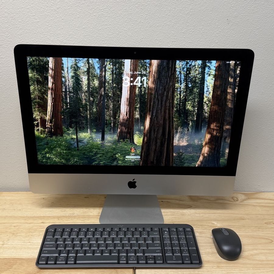 2019 iMac 21.5” 4K i5/16GB/500GB SSD Sequoia