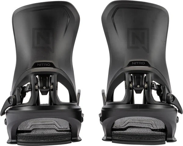 New 2026 Nitro Step On Ultra Black Men's Snowboard binding - X-Large