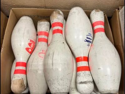 Used bowling pins