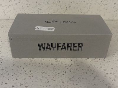 Brand New Sealed: Ray-Ban Meta Smart Glasses - Wayfarer (Matte Black/Polarized)