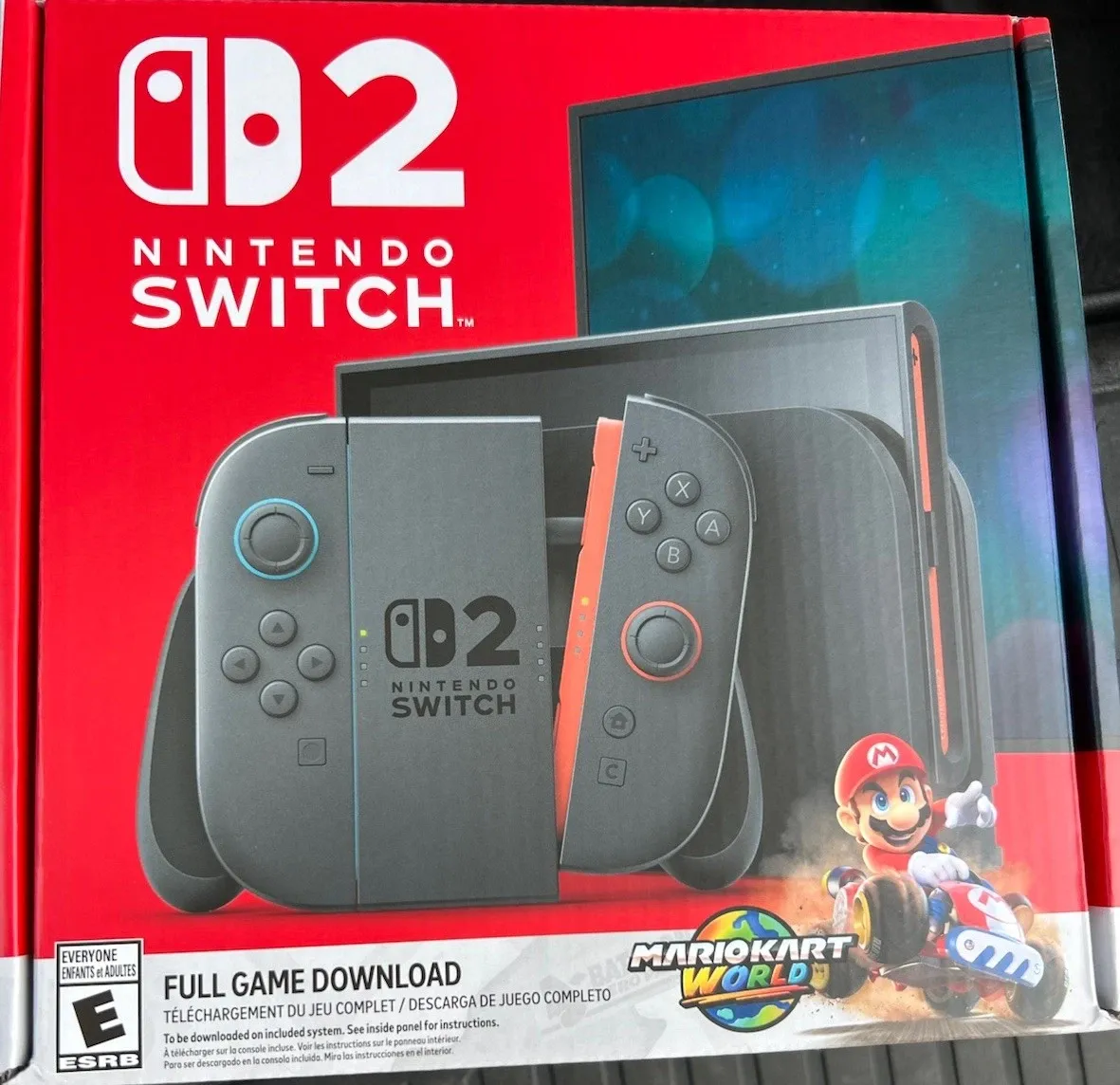 New - Nintendo Switch 2 - Mario Kart Bundle