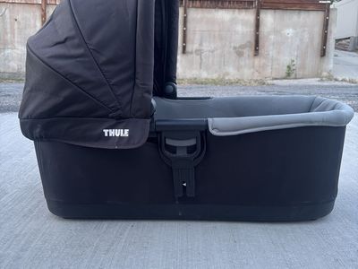 Thule Urban Glide Bassinet - Black Infant Carrycot for Stroller, Excellent Condition
