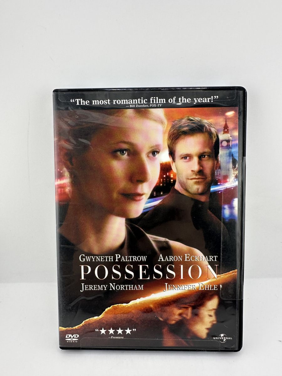 Possession DVD 2002 Gwyneth Paltrow Aaron Eckhart Widescreen Romantic Mystery