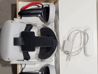 Meta Quest 2 (Oculus Quest 2) VR Headset & Controllers - 128GB, White
