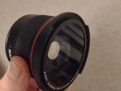 0.35x High Definition Fisheye Lens with Macro