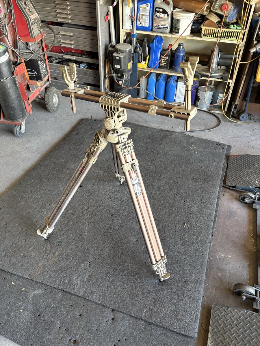 Varmint shooting test  great shooting rest near new condition first $50 Thales her home