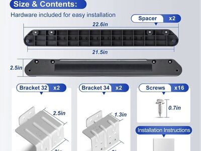 GE Stacking Kit For 28 In Washer And Dryer