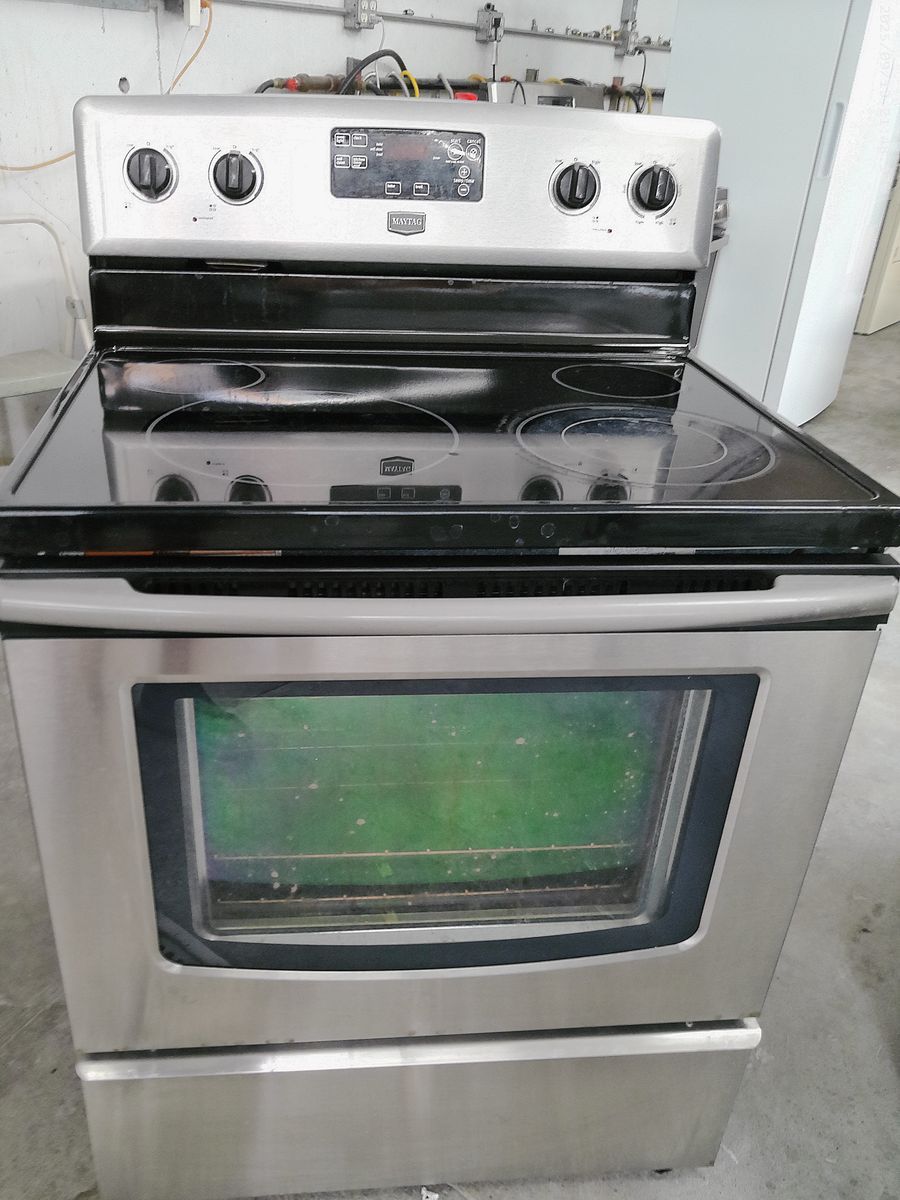 Maytag Stainless Steel Smooth Top Stove~90 Day Guarantee