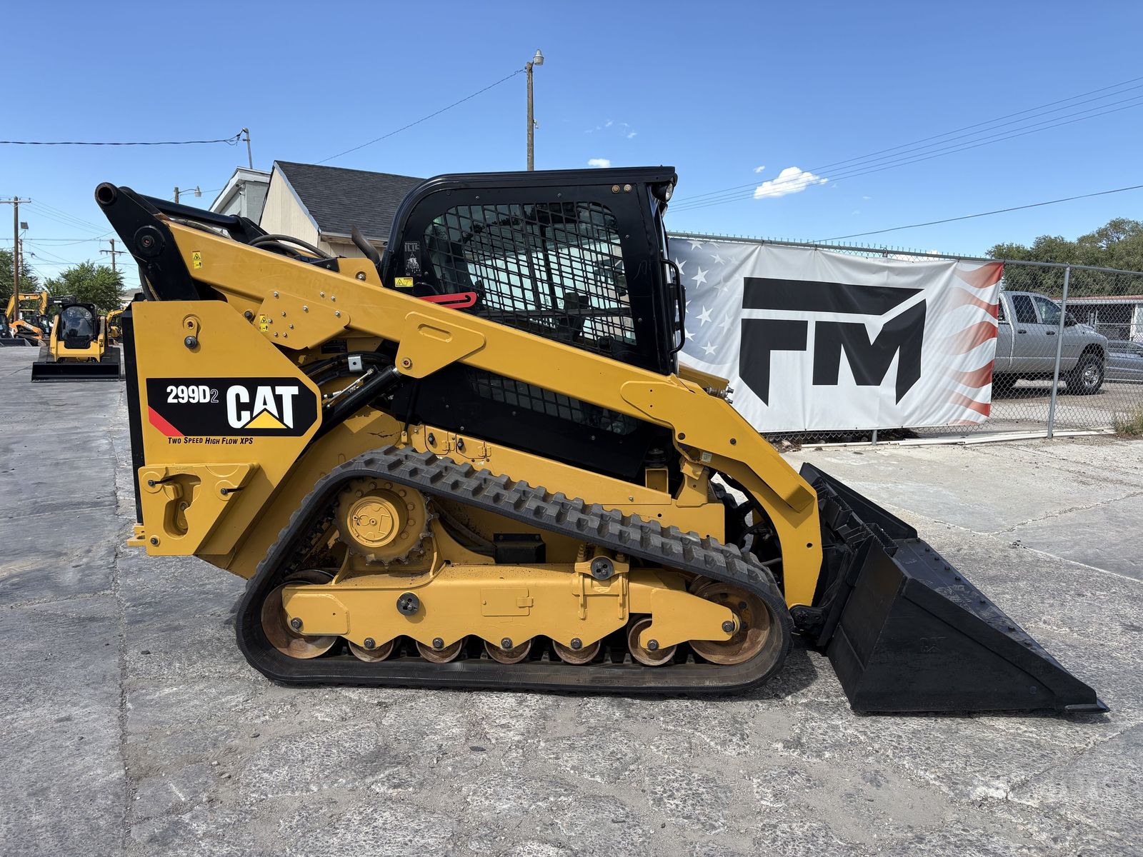 2019 Cat 299D2 XPS High Flow Skid Steer Loader Tractor