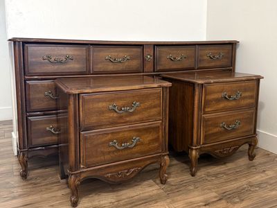 French Provincial Dresser Set