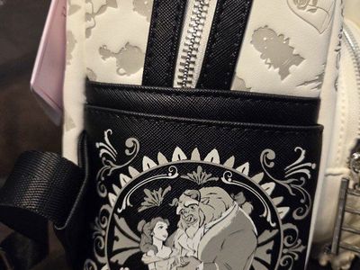 Beauty and the beast Sketed belle backpack