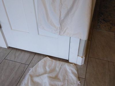 Two Vintage White Half slips