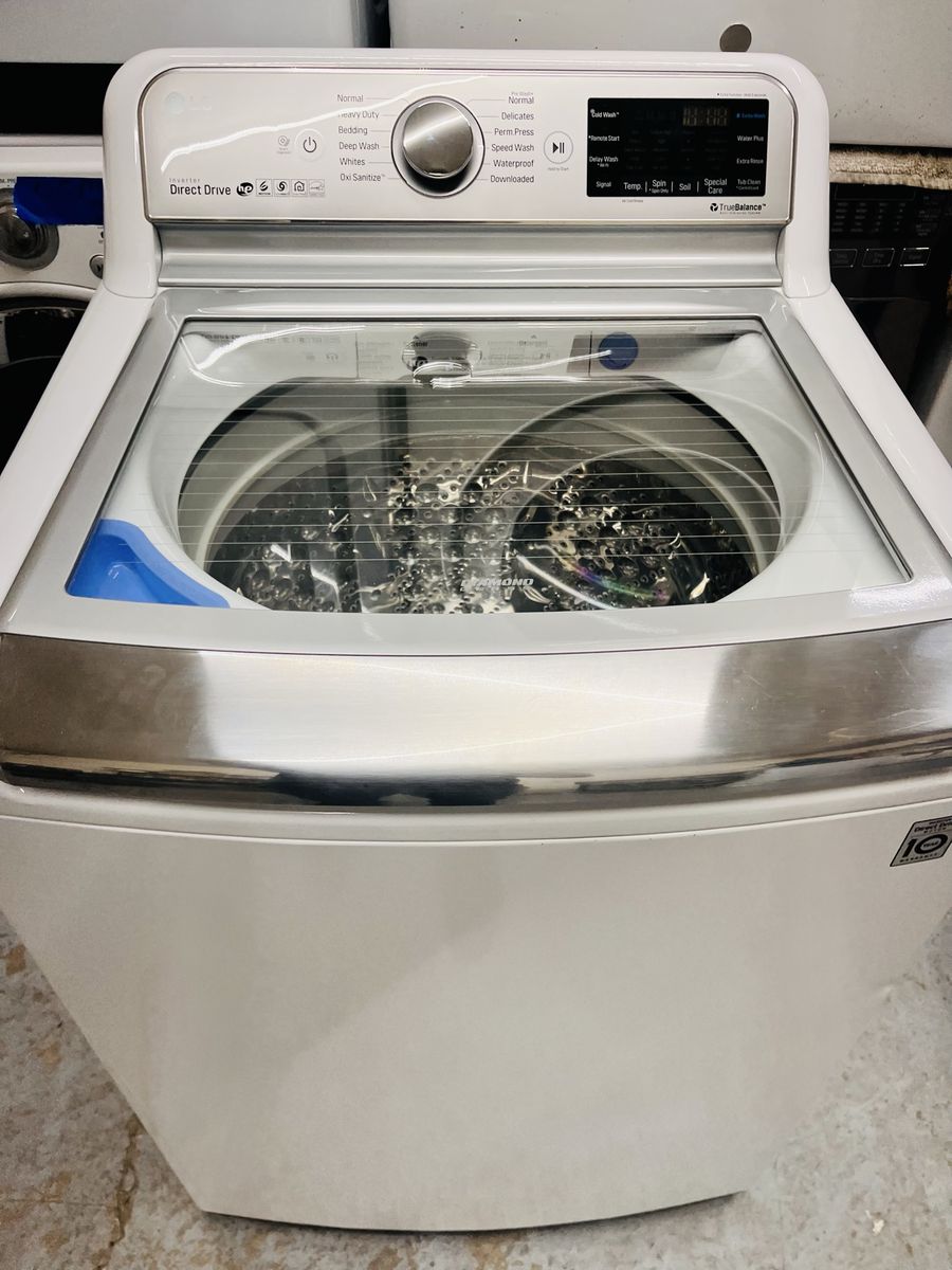 LG súper capacity washing machine