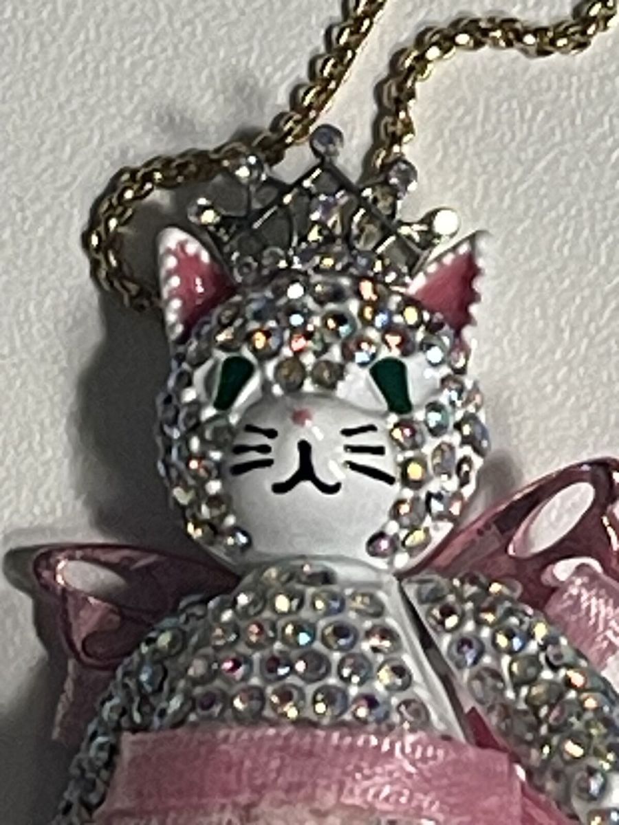 Fairy Princess Kitten Necklace (NEW)