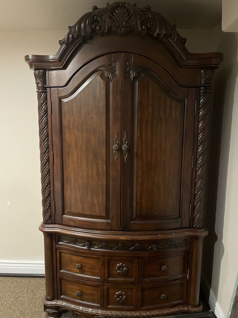 Solid Wood Armoire
