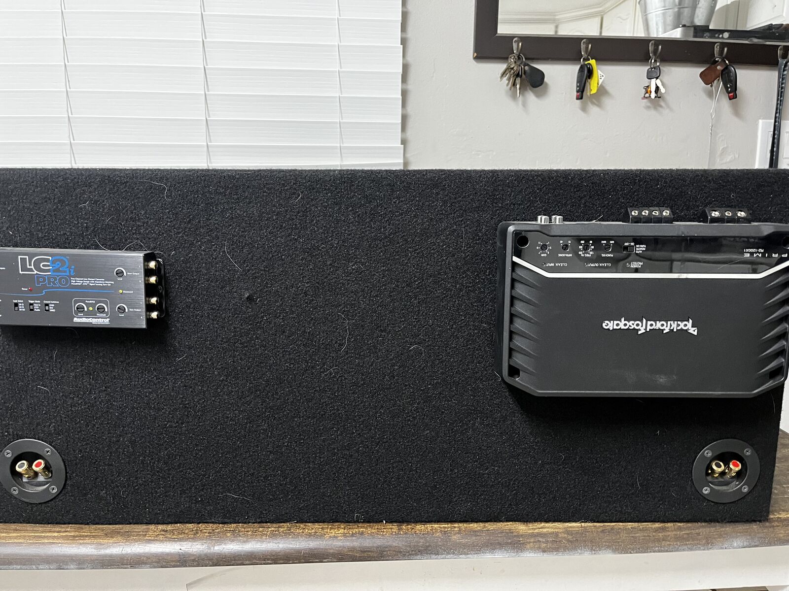 High end speaker boxes & subs